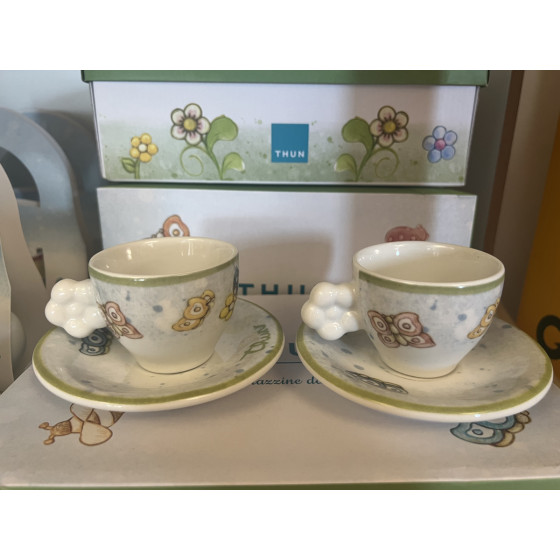 Thun set tazzine farfalle
