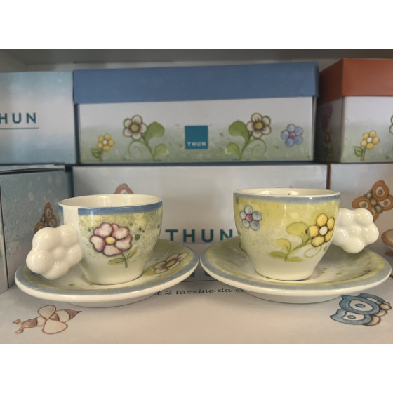 Thun set tazzine caffe fiori