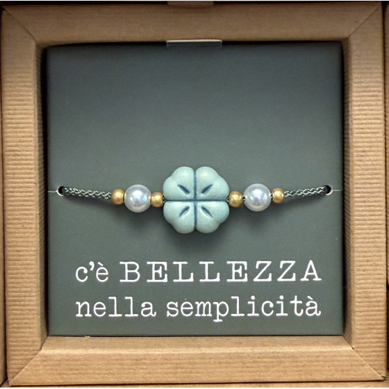 Thun Bracciale quadrifoglio