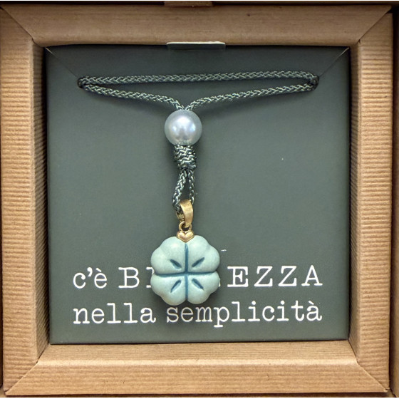 Thun collana quadrifoglio