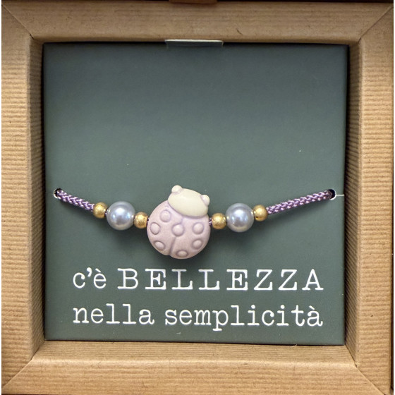 Thun bracciale coccinella rosa