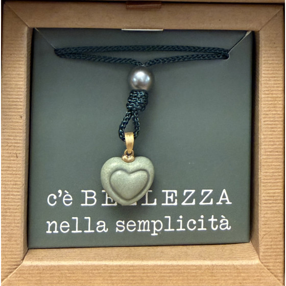 Thun collana cuore verde