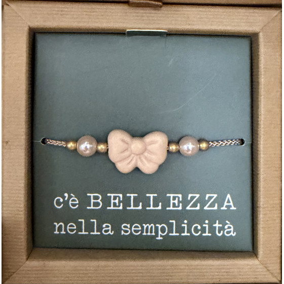 Thun bracciale fiocco rosa