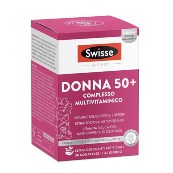 SWISSE MULTIVITAMINICO DONNA 50+ da 30 COMPRESSE