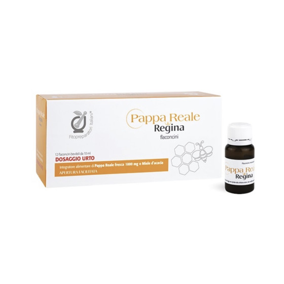 PAPPA REALE REGINA 12 FLACONCINI FITOPREPARATORI ITALIANI